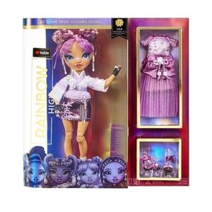 MGA Entertainment Rainbow High Lila‎ Yamamoto Fashion Doll Japanese Theme Purple